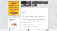 Desktop Screenshot of ecole-de-danse-burdon.com